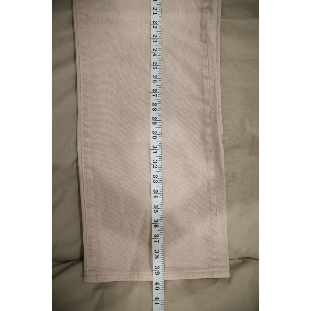 Rolla's Heidi High Rise Loose Straight Pink Jeans Womens Size 29 Barbie Denim - Picture 11 of 11